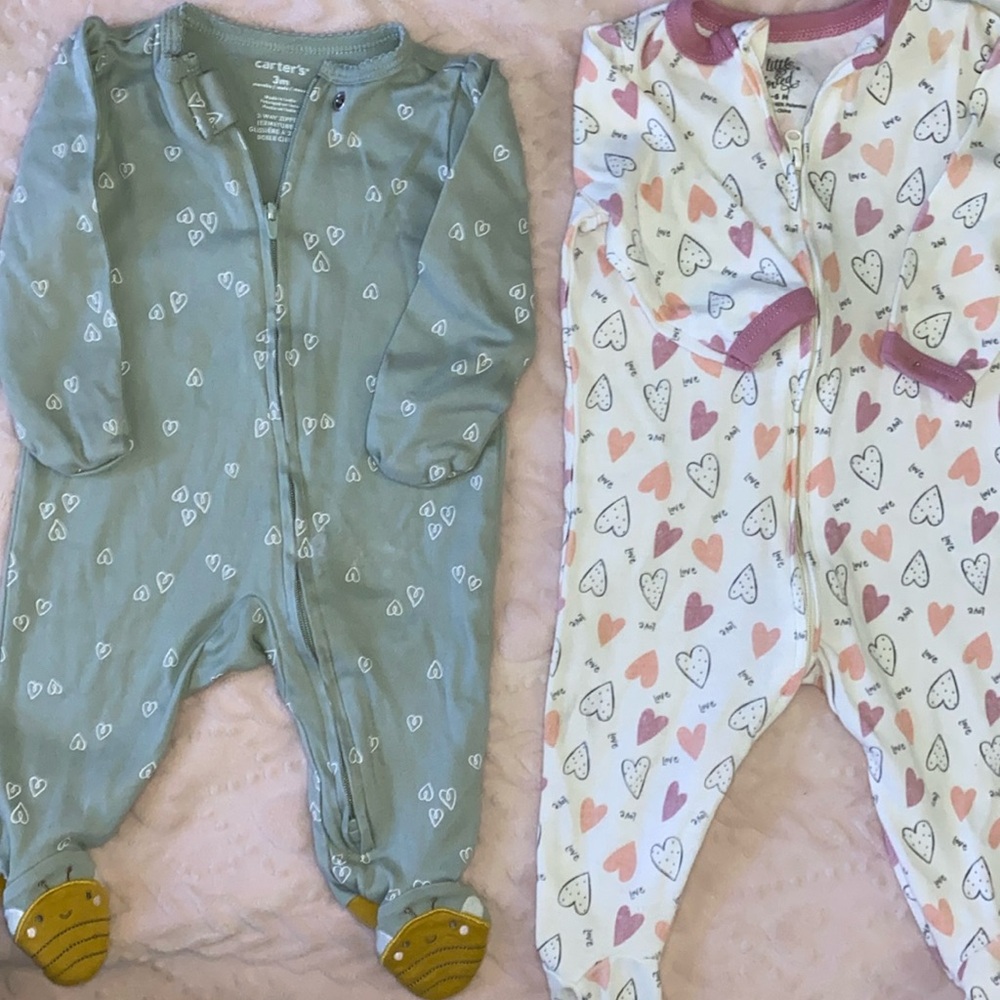 Baby girl sleeper 3-6 months